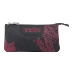 14897-ESTUCHE ESCOLAR TRES COMPARTIMENTOS TIZA ROJA - TABLERO TOTTO AC52ECO012-2310Z-5C5