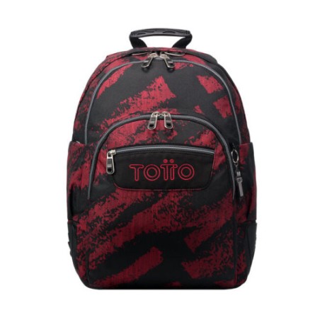 14898-MOCHILA ESCOLAR TIZA ROJA - CRAYOLES TOTTO MA04ECO029-2310N-5C5