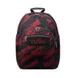 14898-MOCHILA ESCOLAR TIZA ROJA - CRAYOLES TOTTO MA04ECO029-2310N-5C5