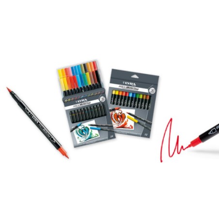 14912-Lyra Aqua Brush Duo rotulador 24 pieza(s)