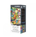 14914-ESTUCHE ENROLLABLE DE TELA 24 UDS. LYRA L6754240