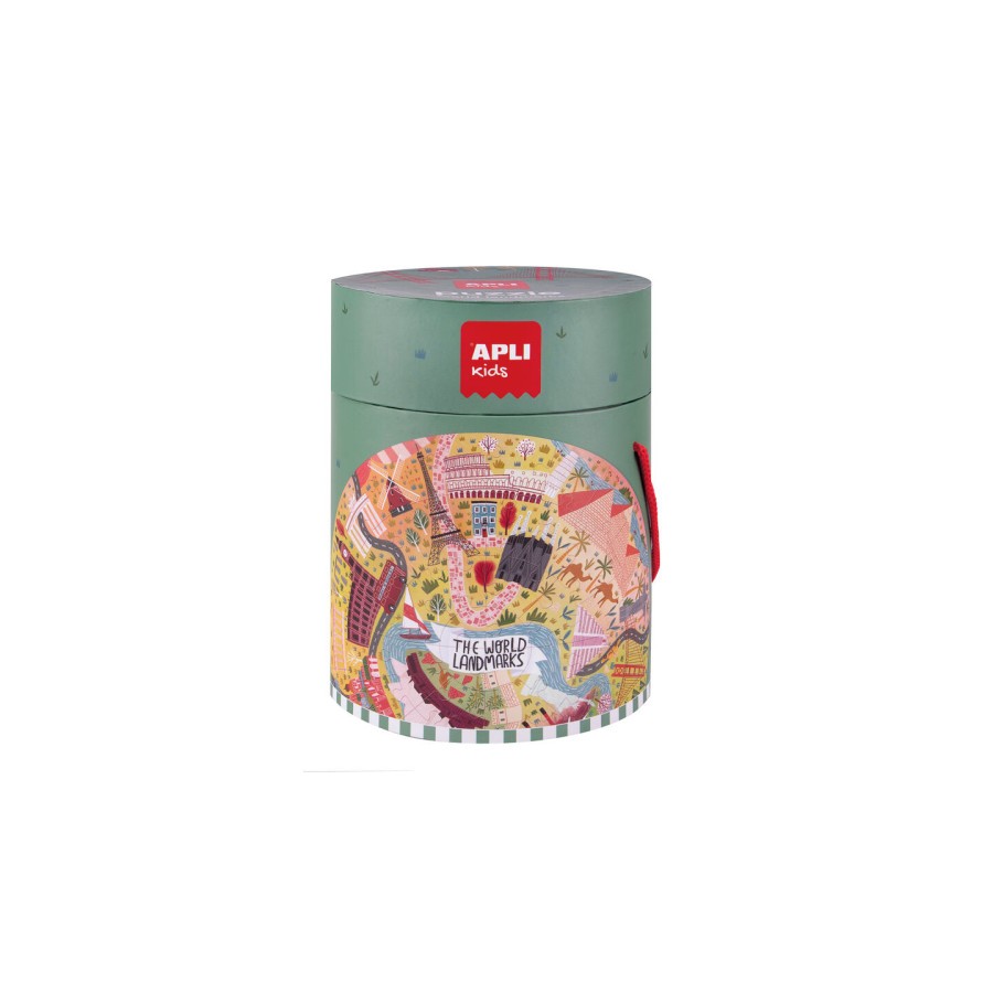 14928-PUZZLE CIRCULAR MONUMENTOS 48U APLI 19135