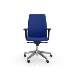 14945-SILLA PROFESIONAL TAPIZADA EN TELA MECANISMO SINCRO COLOR AZUL ROCADA 944V23-3