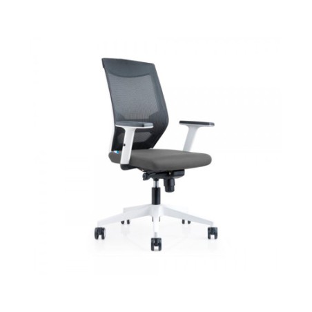 14949-SILLA DE OFICINA  TAPIZADO EN TELA SISTEMA DE INCLINACION SINCRO COLOR NEGRO. ROCADA 908W-4