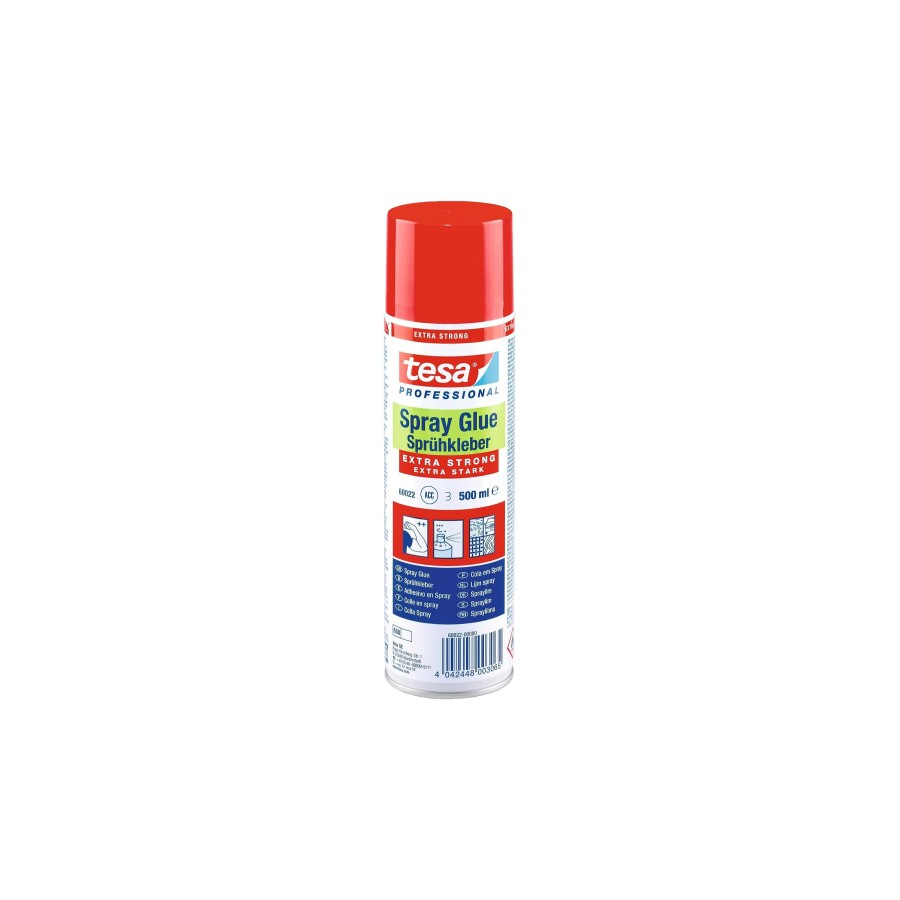 15009-BOTE ADHESIVO INDUSTRIAL EXTRA STRONG SPRAY 500ML TESA 60022-00000-02