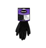 15010-Cegasa 327485 guante de limpieza Poliuretano Negro Unisex Talla unica