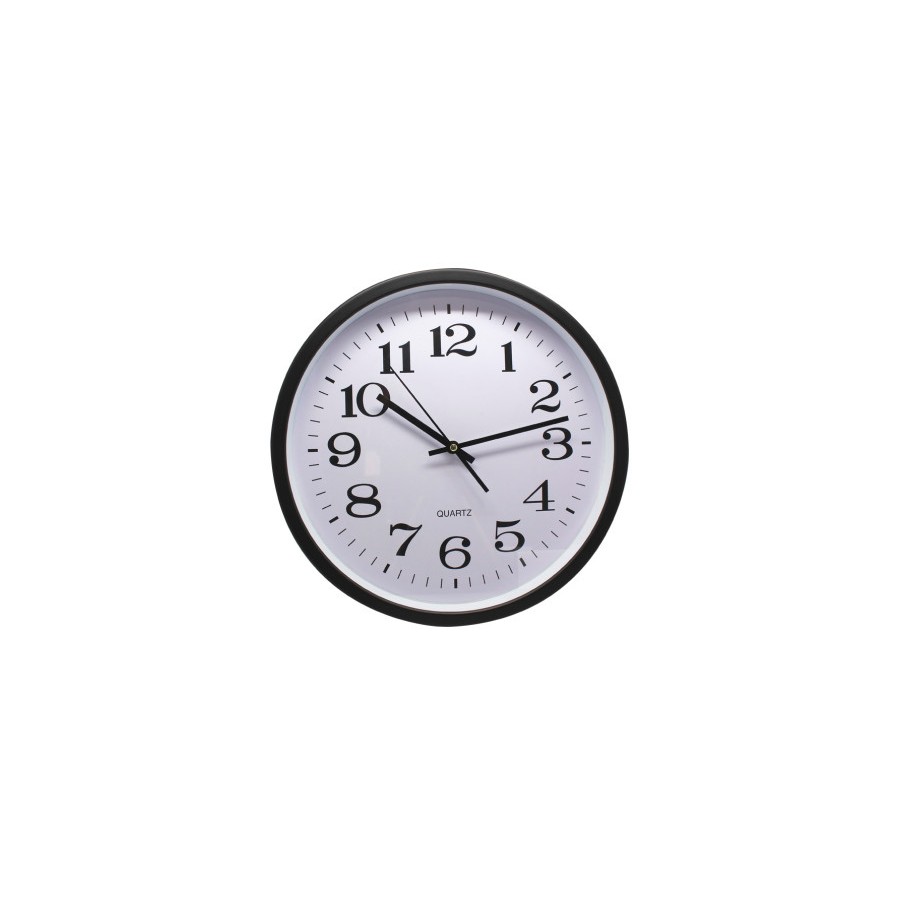 15031-RELOJ OFICINA GRANDE 35 CM NEGRO BISMARK 329869