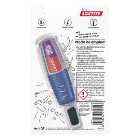 15048-Loctite 2646189 adhesivo Liquido Adhesivo de cianoacrilato 4 g