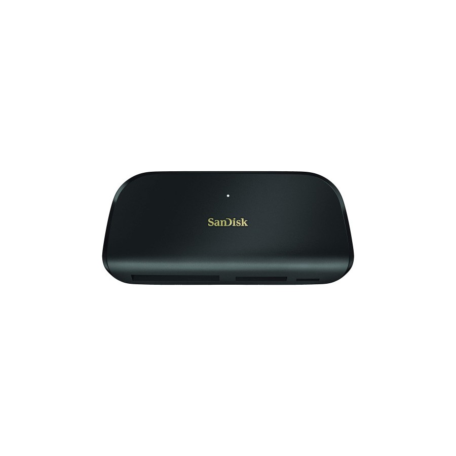 15069-SanDisk ImageMate PRO USB-C lector de tarjeta USB 3.2 Gen 1 (3.1 Gen 1) Type-C Negro
