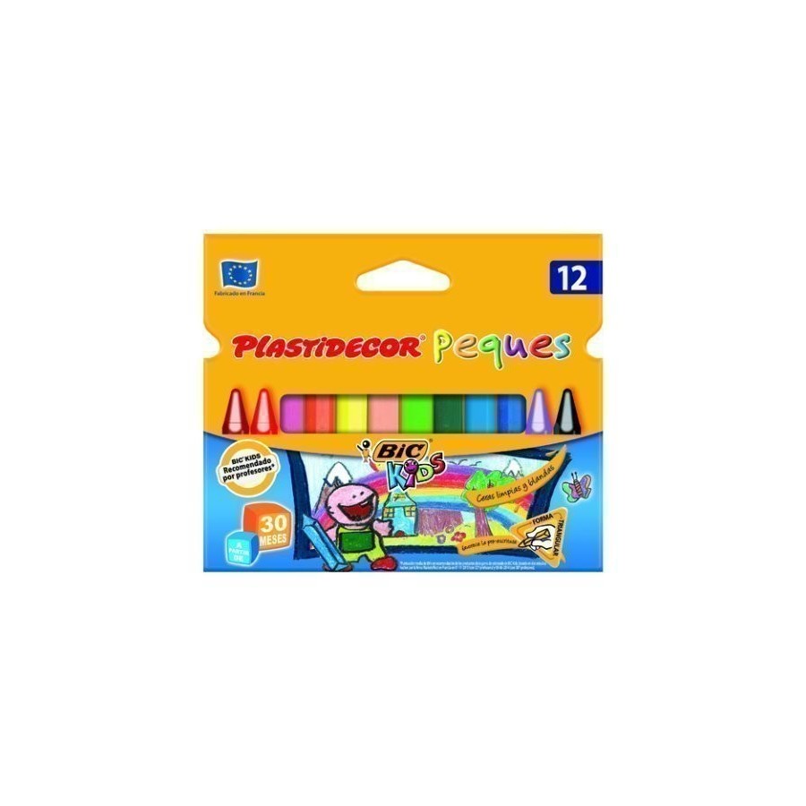 1507-BIC PlastiDecor laapiz de color Multicolor 12 pieza(s)