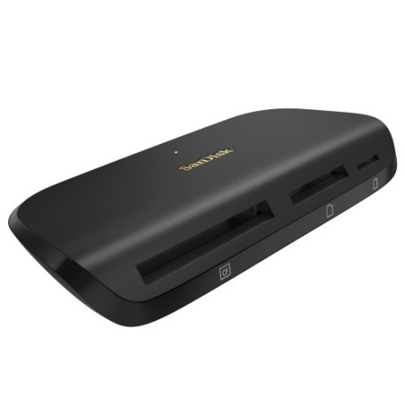 15070-SanDisk ImageMate PRO USB-C lector de tarjeta USB 3.2 Gen 1 (3.1 Gen 1) Type-C Negro