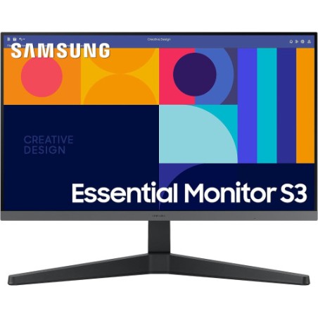 15073-SAMSUNG MONITOR IT 24" (LS24C332GAUXEN) // 1920 X 1080 PIXELS - 100 HZ - 16:9 - 4 MILLISECONDS - BLACK