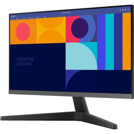 15074-SAMSUNG MONITOR IT 24" (LS24C332GAUXEN) // 1920 X 1080 PIXELS - 100 HZ - 16:9 - 4 MILLISECONDS - BLACK