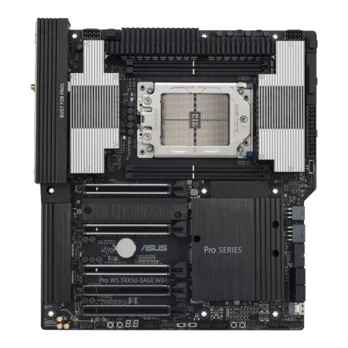 15076-ASUS Pro WS TRX50-SAGE WIFI AMD TRX50 Socket sTR5 SSI CEB