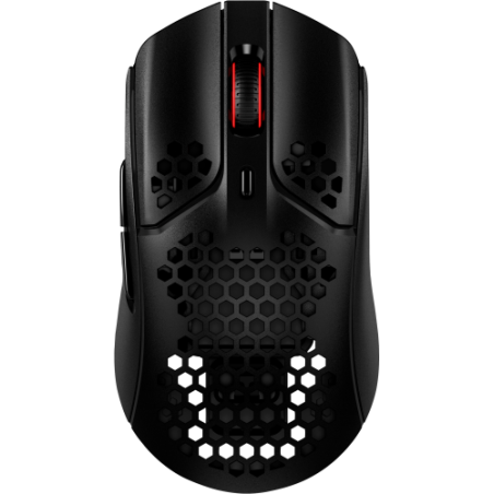15100-HyperX Raton Pulsefire Haste - Raton inalambrico gaming (negro)