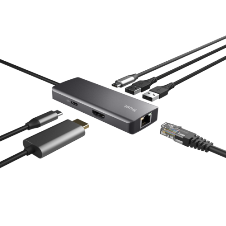 15180-TRUST DALYX 6-IN-1 MULTIPORT ADAPTER