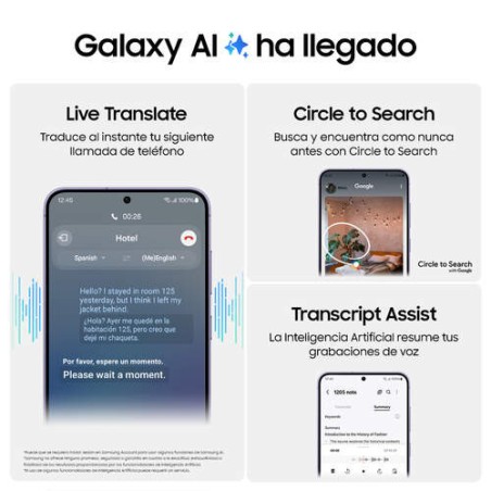 15199-SAMSUNG SMARTPHONE GALAXY S24 128GB 128GB NEGRO