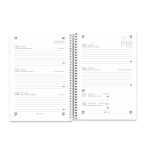 15237-AGENDA ESCOLAR 2024-2025 SCHOOL TAPA PLASTICO 4o SEMANA VISTA COLORES SURTIDOS OXFORD 400185054