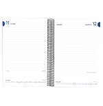 15244-AGENDA ESCOLAR 2024-2025 IDENTITY TAPA EXTRADURA 4o DIA PAGINA COLORES SURTIDOS ENRI 400185083