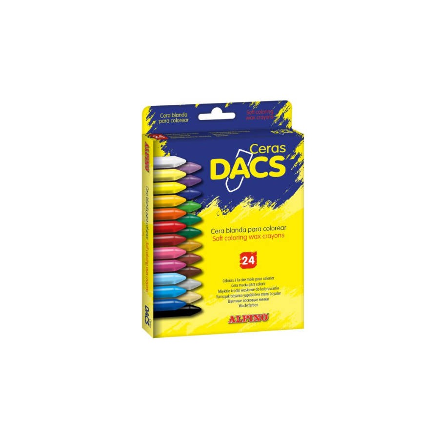 1536-ESTUCHE DE 24 UNIDADES CERAS DACS BLANDAS NO MANCHAN DACS DA050295