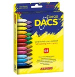1536-ESTUCHE DE 24 UNIDADES CERAS DACS BLANDAS NO MANCHAN DACS DA050295