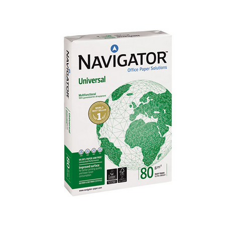 1549-PAQUETE 500H PAPEL 80GR A3 NAVIGATOR CIE169 40003925