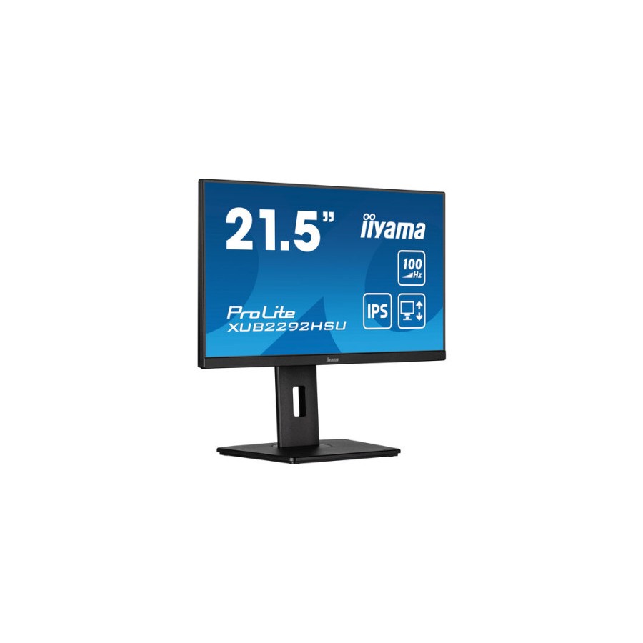 15504-MONITOR IIYAMA 21.5"/1920 x 1080/100Hz /2.1MPX/250CD/FHD/16:9/HDMI/IPSLED/NEGRO
