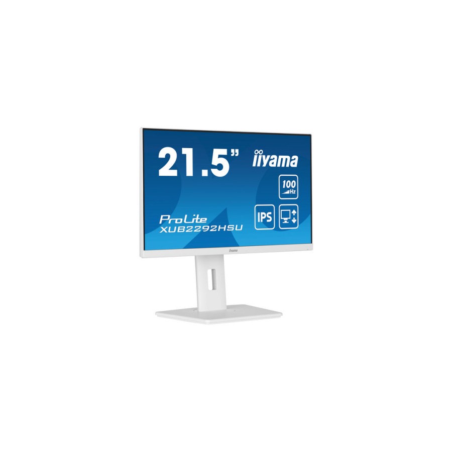 15506-MONITOR IIYAMA 21.5"/1920 x 1080/100Hz /2.1MPX/250CD/FHD/16:9/HDMI/IPSLED/BLANCO