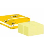15515-PACK 18+6 BLOCS 100 HOJAS NOTAS ADHESIVAS 38X51MM CANARY YELLOW CAJA CARTON 653-CY-VP24 POST-IT 7100317764