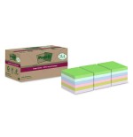 15542-PACK 14+4 BLOCS 90 HOJAS NOTAS RECICLADAS ADHESIVAS 76X76MM SUPER STICKY COLORES SURTIDOS 654 RSSCOL14+4 POST-IT 7