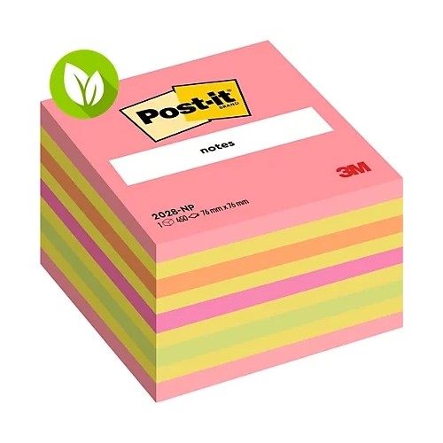 15556-PACK 6 BLOCS 450 HOJAS NOTAS ADHESIVAS 76X76MM COLORES SURTIDOS 2028-OCPPX6 POST-IT 7100321804