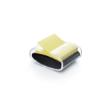 15568-PACK DISPENSADOR NEGRO PRO + 1 BLOC 90 HOJAS Z-NOTES 76X76MM SUPER STICKY AMARILLO PRO-B-1SSCY-R330 POST-IT 710003