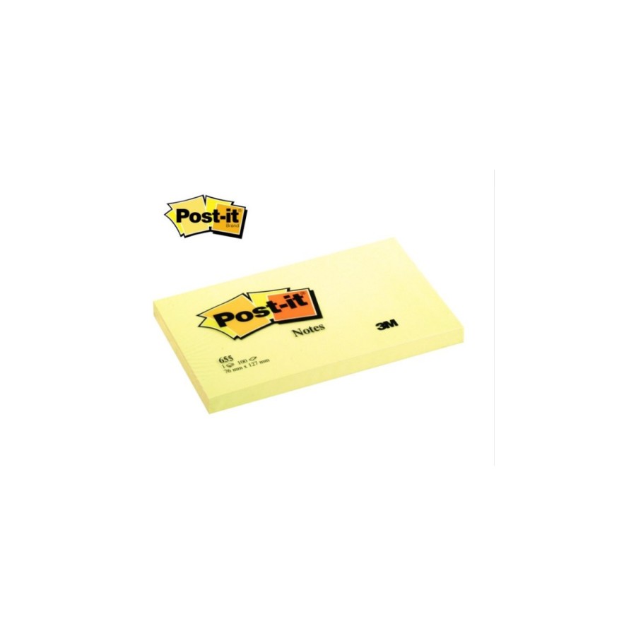 15570-BLOC 100 HOJAS NOTAS ADHESIVAS 76X127MM CANARY YELLOW 6830-CY-W10 POST-IT 7100317839