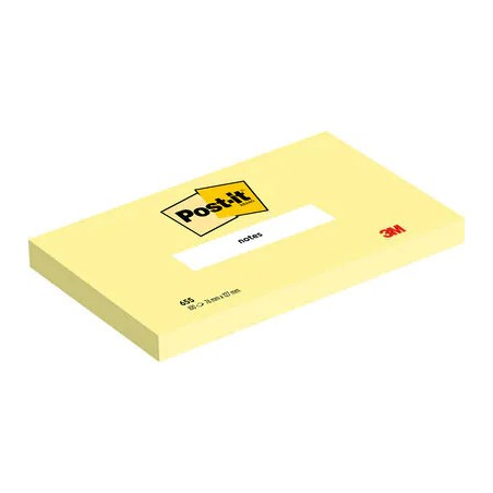 15571-PACK 12 BLOCS 100 HOJAS NOTAS ADHESIVAS 76X127MM CANARY YELLOW CAJA CARTON 655 POST-IT 7100290165