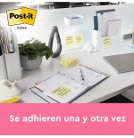 15580-PACK 12 BLOCS 100 HOJAS Z-NOTES 76X127MM CANARY YELLOW CAJA CARTON R350 CY POST-IT 7100290186