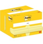 15581-PACK 12 BLOCS 100 HOJAS NOTAS ADHESIVAS 51X76MM CANARY YELLOW CAJA CARTON 656 POST-IT 7100290170