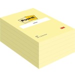 15583-BLOCS 100 HOJAS NOTAS GRANDES ADHESIVAS 101X152MM CANARY YELLOW 659 POST-IT 7100172752