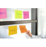 15587-PACK 4 BLOCS 45 HOJAS NOTAS GRANDES ADHESIVAS 203X152MM SUPER STICKY COLORES SURTIDOS NEON 6845-SSP POST-IT 710023