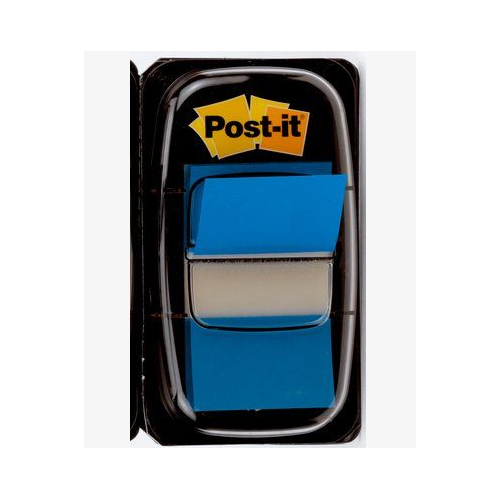 15607-BLISTER DISPENSADOR 50 MARCADORES INDEX AZUL 25,4X43,2MM 680-2 POST-IT 7100089834