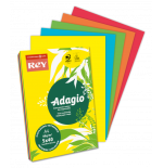 1561-PAQUETE 500H PAPEL 80GR A4 NARANJA INTENSO ADAGIO 40002484