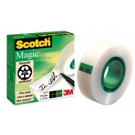 15638-ROLLO CINTA INVISIBLE 19MM X 33M MAGICCAJA CARTON 810/1933 SCOTH 7100024666