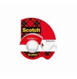 15647-ROLLO CINTA SUPERTRANSPARENTE 19MM X 7,5M CRYSTAL CON DISPENSADOR 6-1975D SCOTH 7100086309
