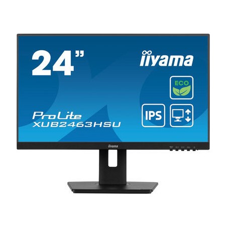 15710-MONITOR IIYAMA 24"/ 1920 x 1080 /100Hz/3.7 MPX/ WQHD /250CD/16:9/HDMI/LED/NEGRO