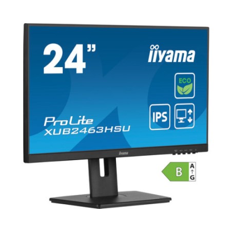 15711-MONITOR IIYAMA 24"/ 1920 x 1080 /100Hz/3.7 MPX/ WQHD /250CD/16:9/HDMI/LED/NEGRO