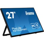 15720-MONITOR IIYAMA 27" IPS BONDED PCAP 10P TOUCH, 1920X1080, FLAT BEZEL FREE GLASS FRONT, HDMI, DISPLAYPORT, 360CD/M2,
