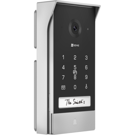15722-EZVIZ EP7 sistema de intercomunicacion de video 17,8 cm (7") Negro, Plata