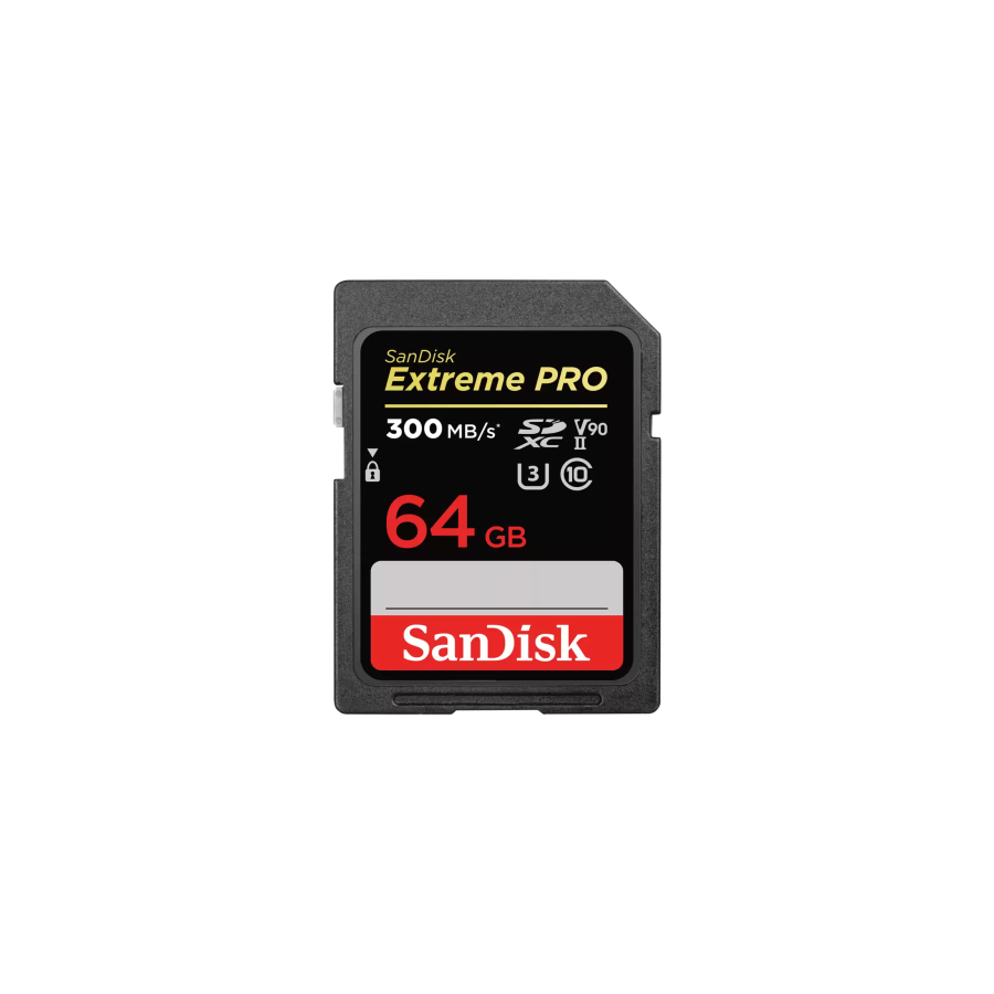 15735-SanDisk Extreme PRO 64 GB SDXC UHS-II Clase 10