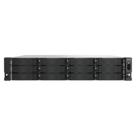15743-QNAP TS-H1277AXU-RP NAS Bastidor (2U) Ethernet Negro E-2136