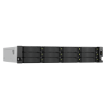 15746-QNAP TS-H1277AXU-RP NAS Bastidor (2U) Ethernet Negro E-2136