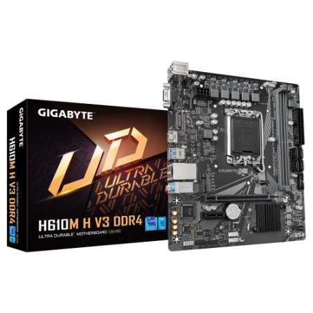 15786-Gigabyte H610M H V3 DDR4 placa base Intel H610 Express LGA 1700 micro ATX
